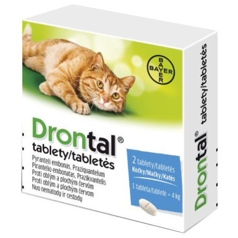 Drontal pro kočky 2 tablety