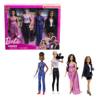 Mattel barbie sada 4ks panenek filmové povolání, hrg54