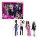 Mattel barbie sada 4ks panenek filmové povolání, hrg54