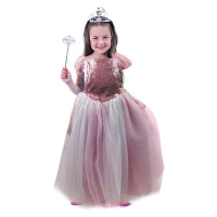 Dětský kostým růžová princezna (M)