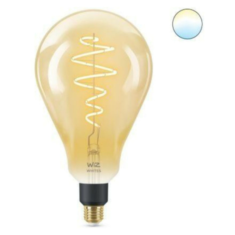 LED Žárovka WiZ Tunable White Filament Amber 8718699786854 E27 PS160 6,5-25W 390lm 2000-5000K, s