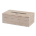 Box na papírové kapesníky dřevo hnědá 25cm