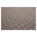 Condor Carpets Běhoun na míru Udinese hnědý - šíře 60 cm