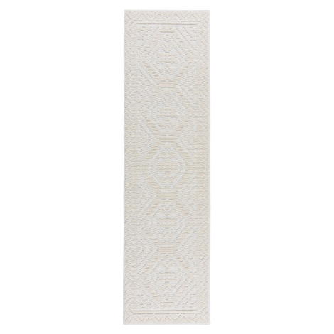Flair Rugs koberce Běhoun Verve Jaipur Ivory - 60x240 cm