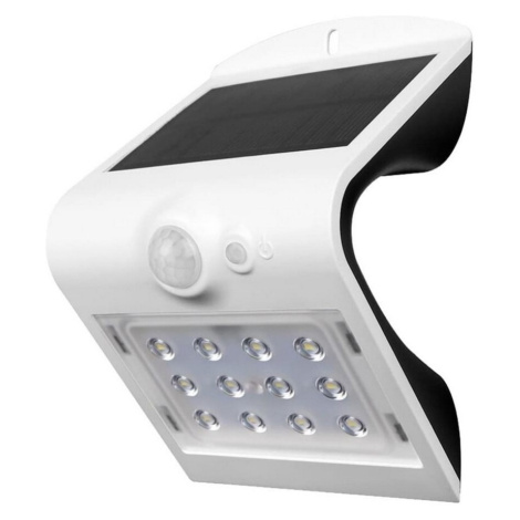 LED Solární nástěnné svítidlo se senzorem LED/1.5W/3,7V IP65 bílá Donoci