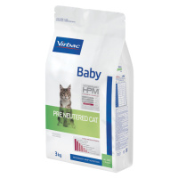 Virbac Veterinary HPM Baby Pre-Neutered Cat - 2 x 3 kg