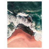 Fotografie Red beach on the Atlantic coast, Javier Pardina, (30 x 40 cm)