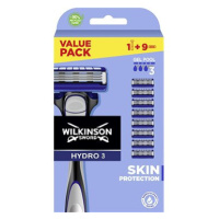 WILKINSON Hydro 3 Skin Protection Holicí strojek + hlavice 9 ks