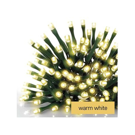 EMOS LED vánoční řetěz, 50 m, venkovní i vnitřní, teplá bílá, časovač