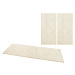 BT Carpet - Hanse Home koberce Ložnicová sada Wolly 102843 Creme - 3 díly: 67x140 (2x), 67x250 (