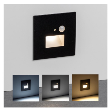 Brilagi -LED Schodišťové svítidlo se senz. LED/1,5W/230V 3000/4000/6500K černá GXDO092