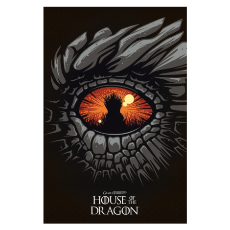 Plakát, Obraz - Rod Draka - Dragon, (61 x 91.5 cm) GB Eye