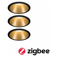 PAULMANN Smart Home Zigbee set Smart Home Zigbee 3.0 vestavné svítidlo Cole + Zigbee Coin IP44 k