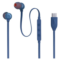 JBL TUNE 310 USB-C Blue Sluchátka do uší