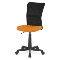 Dětská židle BAMBI oranžová/černá