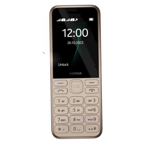 Mobilní telefon Nokia 130 Dual Sim Fm rádio MP3 baterie 1450mah Zlatá