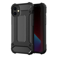 Hybrid Armor plastový kryt na iPhone 12 Pro Max, černý