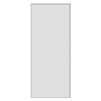 Boční Panel Bono 720x304 bílá alaska