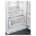 Smeg lednice s mrazákem 50´s Retro Style FAB30, pastelově modrá, FAB30LPB3