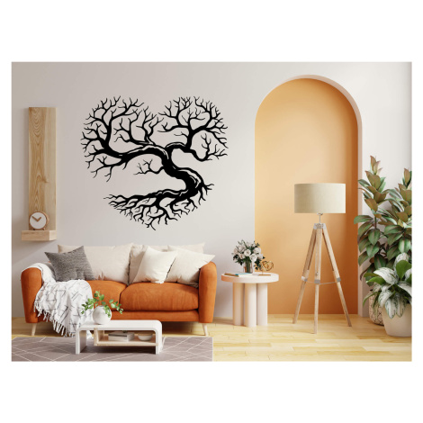 Vsepropejska Strom života 5 dekorace na zeď Rozměr (cm): 38 x 35, Dekor: Černá