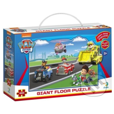 Velké podlahové puzzle Tlapková patrola - puzzle z kategorie 15 - 60 dílků DoDo