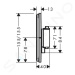 Hansgrohe 15589000 - Termostatická baterie pod omítku, chrom