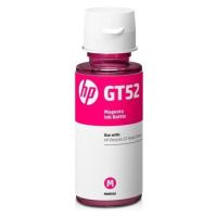 HP GT52 magenta (purpurová) inkoustová náplň Růžová