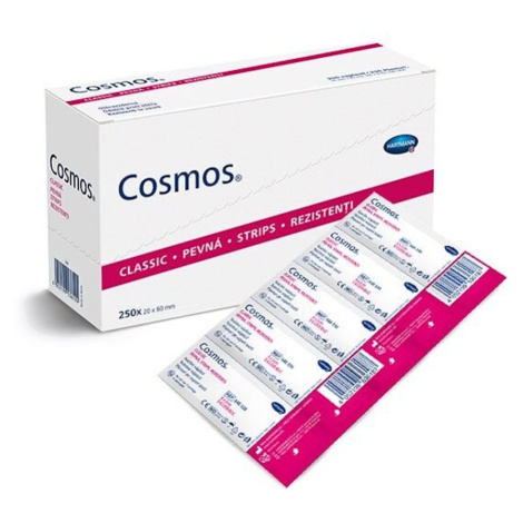 COSMOS Pevná náplasti strips 60 x 20 mm 50 x 5 kusů