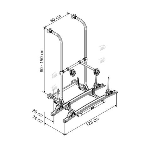 Nosič kol Thule Elite G2 Standard