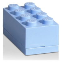 Lego® mini box 45x91x42 světle modrý