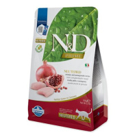 KRMIVO N&D PRIME CAT NEUTERED - CHICKEN & POMEGRANATE ADULT 300G