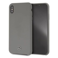 Kryt Mercedes MEHCI65SILGR iPhone Xs Max hard case szary/grey Silicon (MEHCI65SILGR)