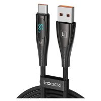 Toocki Nabíjecí kabel USB A-C 1m 66W (černý)