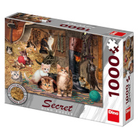 Dino KOČIČKY 1000 secret collection Puzzle NOVÉ