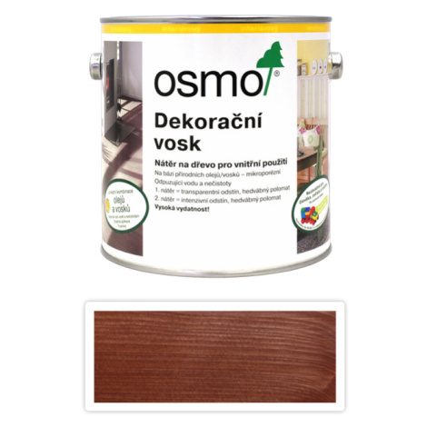 OSMO Dekorační vosk transparentní 2.5 l Mahagon 3138