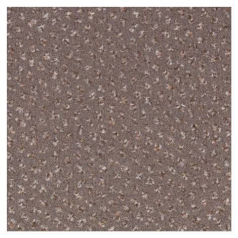 Betap, Metrážový koberec Saturnus 67, zátěžový, na míru, šíře 4m, hnědá, ab (mřížka), chodba / p