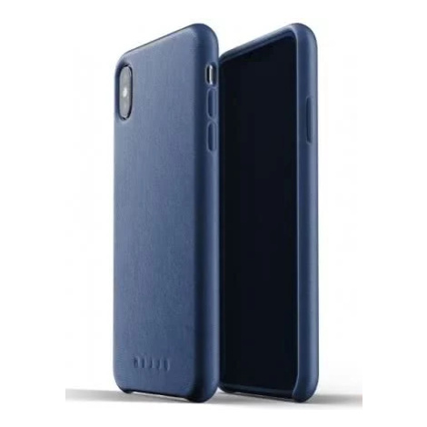 Kryt MUJJO Full Leather Case for iPhone Xs Max - Monaco Blue (MUJJO-CS-103-BL)