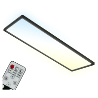 BRILONER Ultraploché CCT svítidlo LED panel, 29,3 cm, LED, 23 W, 3000 lm, černá BRILO 7403-015