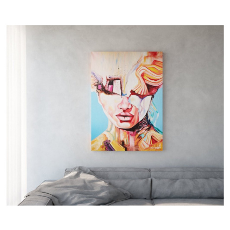 Obraz Expression vícebarevný 100x140 cm akryl na plátně