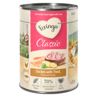 Feringa Classic Meat Menu, 24 x 400 g - 25 % sleva - kuřecí a pstruh