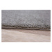 Lano - koberce a trávy Neušpinitelný metrážový koberec Nano Smart 860 šedo-béžový - Kruh s obšit
