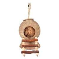 DUVO+ Kokosový domeček s žebříkem 31 × 12 × 12 cm