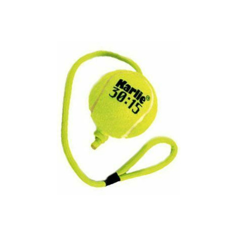 Hračka pes Tenisový míček na provázku 8cm žlutá KAR Karlie