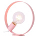 Růžové dětské svítidlo ø 10 cm Nexo – Candellux Lighting