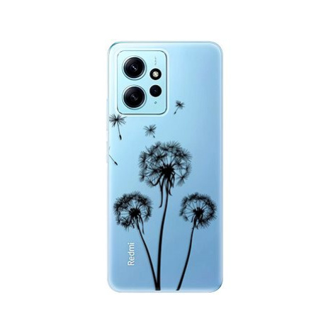 iSaprio Three Dandelions pro black pro Xiaomi Redmi Note 12 5G