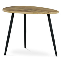 Konferenční stolek CREMONA dub divoký/černá