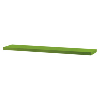 Nástěnná polička STEFAN 120cm, zelená