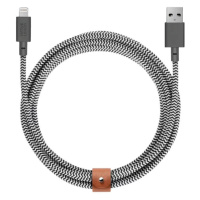 Kabel Native Union Belt Cable XL Lightning 3m, zebra (BELT-L-ZEB-3-NP)