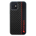 Audi Carbon Fiber Stripe pouzdro pro iPhone 12/12 Pro 6.1 černá/black