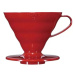 Hario Dripper V60 (VD-INT-02R) červený, plastový